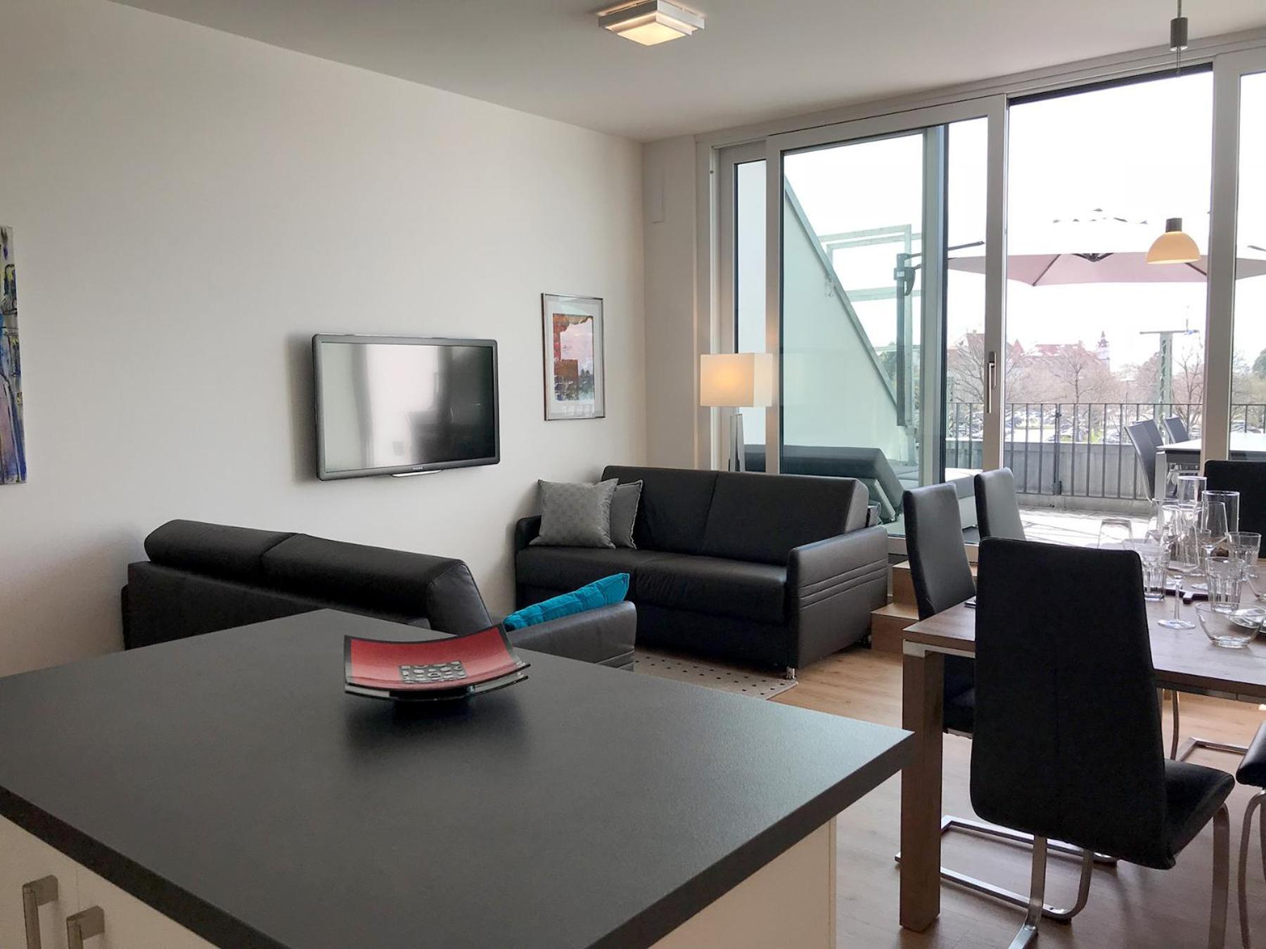 Ferienwohnung Cloud Nr 9 - 3 Zimmer Maisonette-Wohnung Mit Grossem Balkon Lindau  Extérieur photo