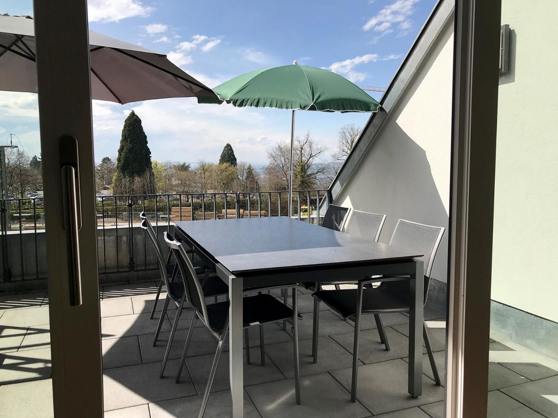 Ferienwohnung Cloud Nr 9 - 3 Zimmer Maisonette-Wohnung Mit Grossem Balkon Lindau  Extérieur photo
