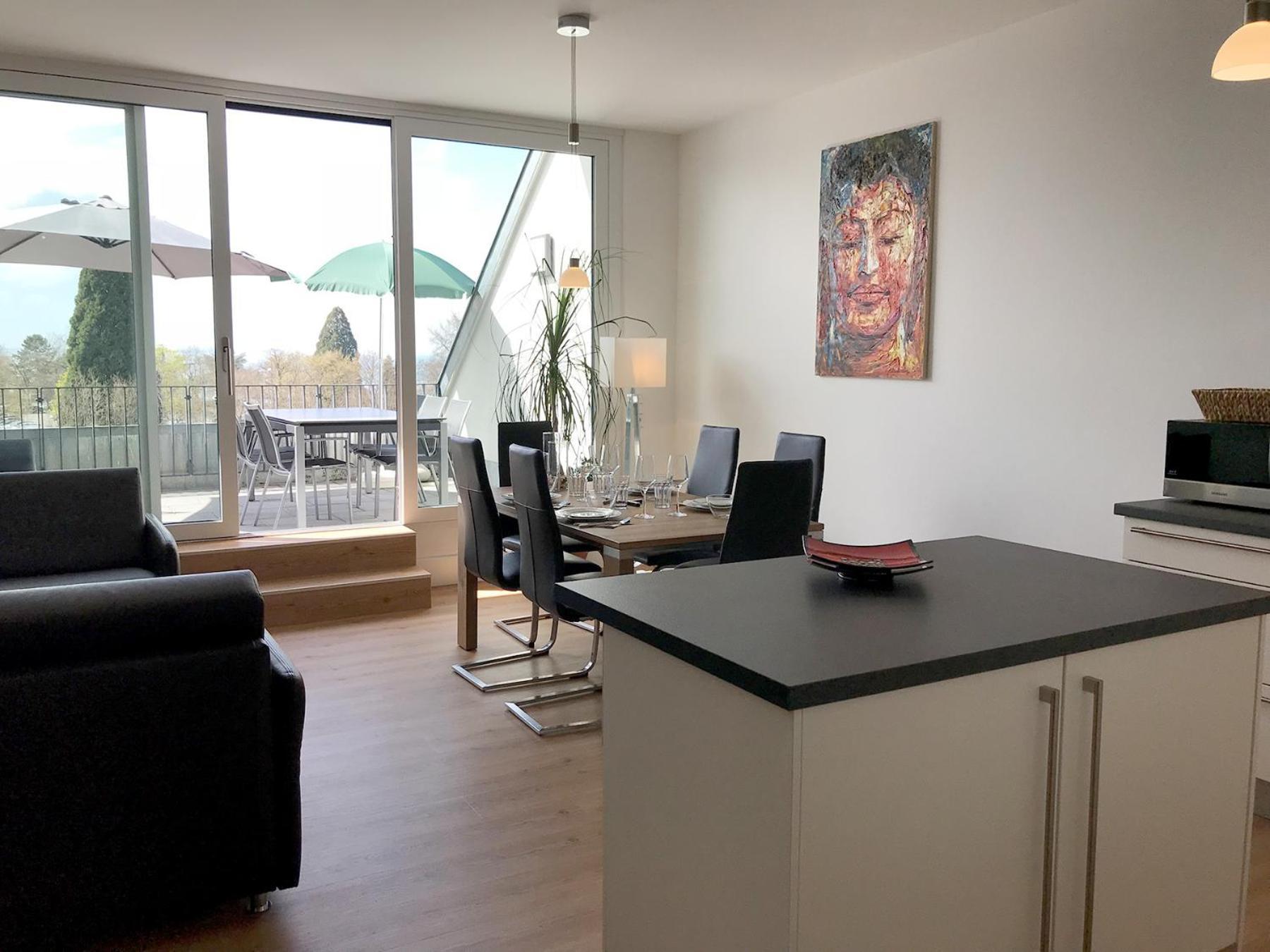 Ferienwohnung Cloud Nr 9 - 3 Zimmer Maisonette-Wohnung Mit Grossem Balkon Lindau  Extérieur photo